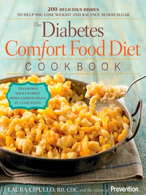 cover image of The Diabetes Comfort Food Diet Cookbook